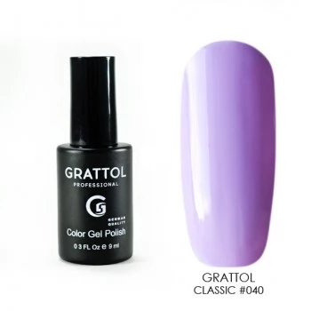 040 Grattol Gel Polish Lavender 9 ml