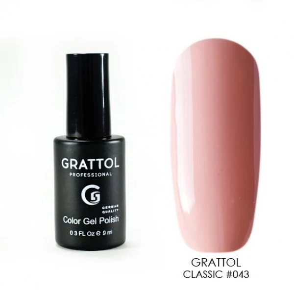 043 Grattol Gel Polish Pink Coral 9 ml 043 Grattol Gel Polish Pink Coral 9 ml