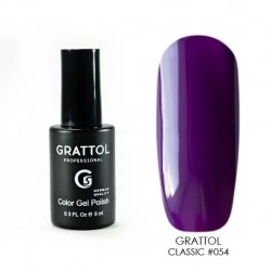 054 Grattol Gel Polish Dark Purple 9 ml