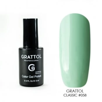 058 Grattol Gel Polish Jade 9 ml
