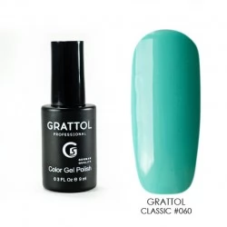 060 Grattol Gel Polish Turquoise 9 ml