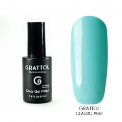 061 Grattol Gel Polish Light Turquoise 9 ml