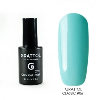 061 Grattol Gel Polish Light Turquoise 9 ml
