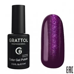 092 Grattol Gel Polish Shining Plum 9 ml