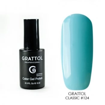 124 Grattol Gel Polish Aquamarine 9 ml