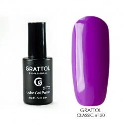 130 Grattol Gel Polish Dark Fuchsia 9 ml