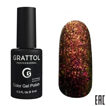 004 Grattol Gel Polish Galaxy Copper 9ml