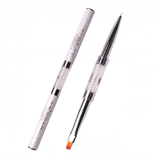 Brush Komilfo Double Gel flat 4 (Nylon)/Liner 5 (Nylon) Brush Komilfo Double Gel flat 4 (Nylon)/Liner 5 (Nylon)