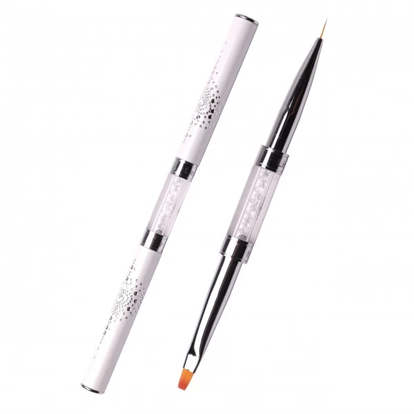Brush Komilfo Double Gel flat 4 (Nylon)/Liner 7 (Nylon) Brush Komilfo Double Gel flat 4 (Nylon)/Liner 7 (Nylon)