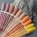 Gel polish Komilfo Deluxe Series D317 15 ml (tangerine orange, enamel)