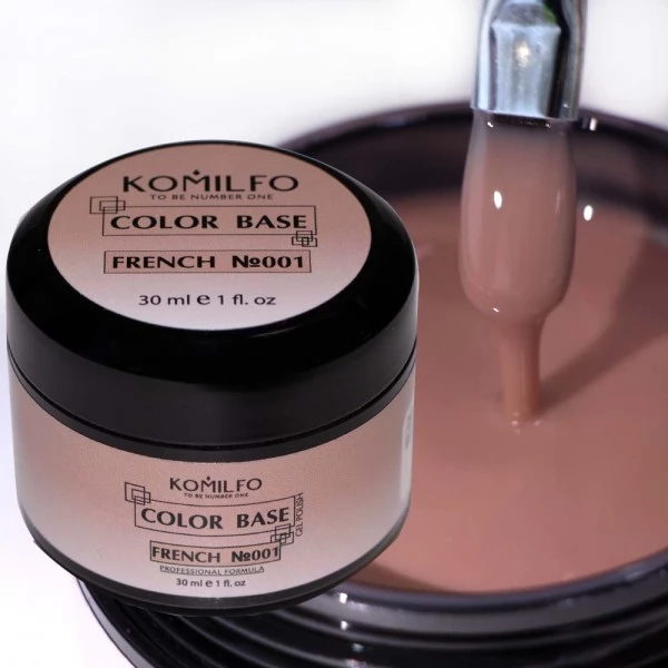 Komilfo Color Base French 001 30 ml jar Komilfo Color Base French 001 30 ml jar