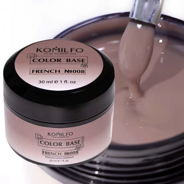 Komilfo Color Base French 008 30 ml jar Komilfo Color Base French 008 30 ml jar