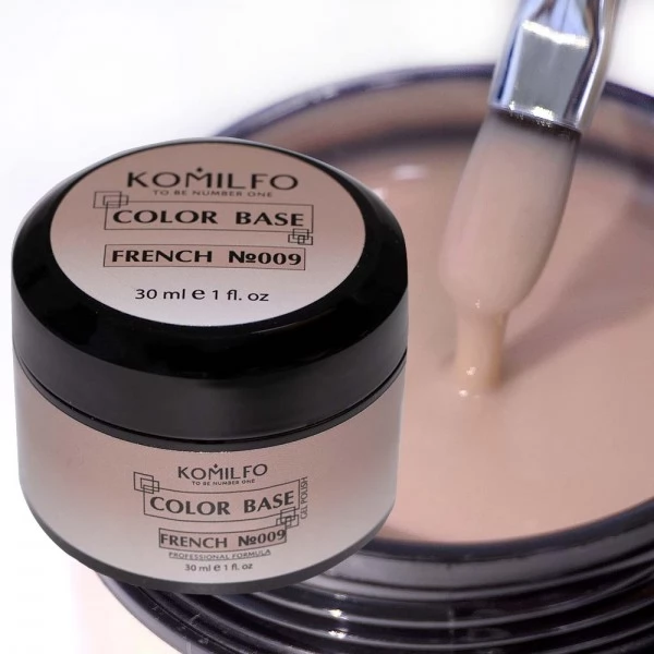Komilfo Color Base French 009 30 ml jar Komilfo Color Base French 009 30 ml jar