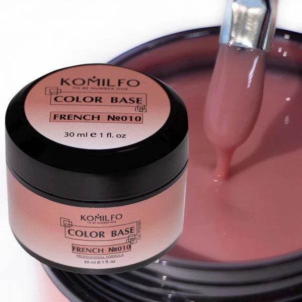 Komilfo Color Base French 010 30 ml jar Komilfo Color Base French 010 30 ml jar