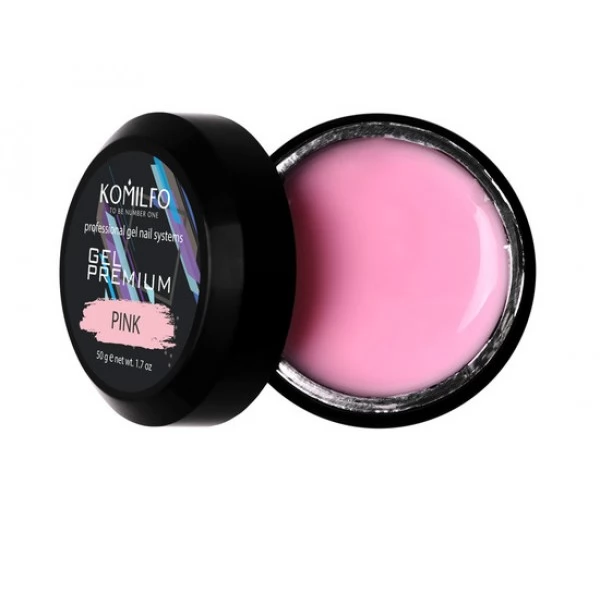 Komilfo Gel Premium Pink 50 gr Komilfo Gel Premium Pink 50 gr