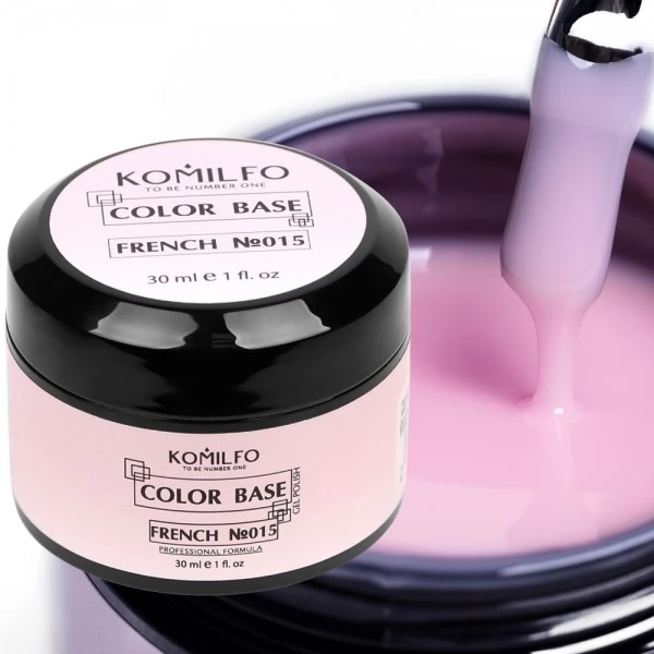 Komilfo Color Base French 015 30 ml (jar) Komilfo Color Base French 015 30 ml (jar)