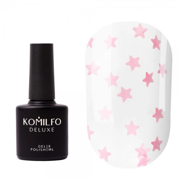 Komilfo No Wipe Star Nails Rose Top 8 ml Komilfo No Wipe Star Nails Rose Top 8 ml