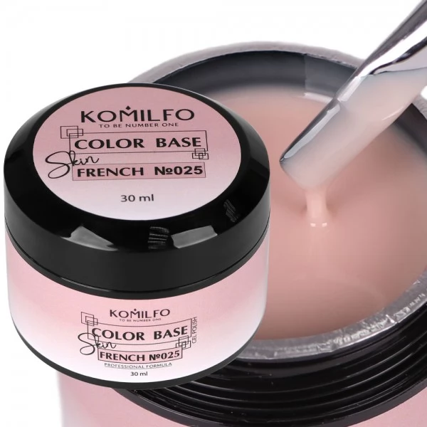Komilfo Color French Base Skin 025 30 ml gel jar