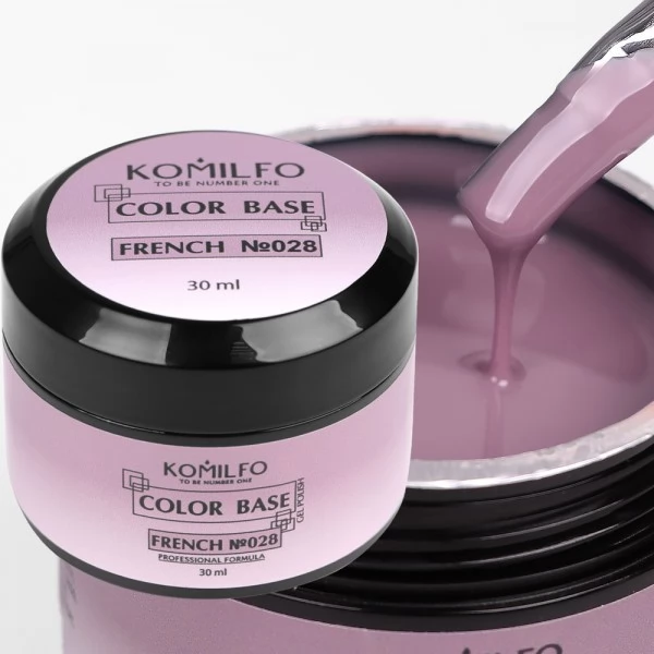 Komilfo Color French Base 028 30 ml gel jar Komilfo Color French Base 028 30 ml gel jar