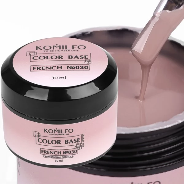 Komilfo Color French Base 030 30 ml gel jar Komilfo Color French Base 030 30 ml gel jar