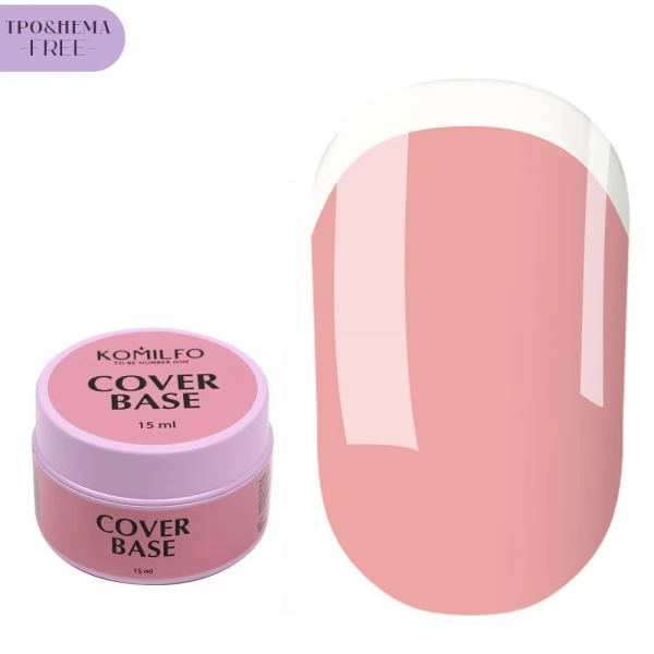Komilfo Cover Base HEMA-TPO free 15 ml gel jar