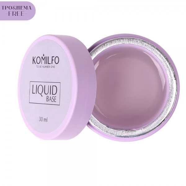 Komilfo Liquid Base HEMA-TPO free 30 ml gel jar Komilfo Liquid Base HEMA-TPO free 30 ml gel jar