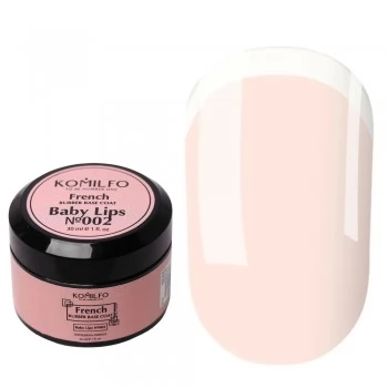 KOMILFO FRENCH RUBBER BASE 002 BABY LIPS 30 ml