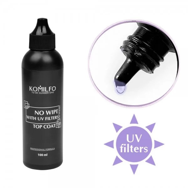 Komilfo No Wipe with Filtres Top 100 ml Komilfo No Wipe with Filtres Top 100 ml