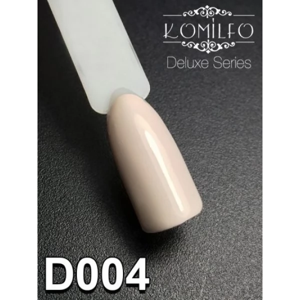 Gel polish D004 8 ml Komilfo Deluxe (cream gray, enamel) Gel polish D004 8 ml Komilfo Deluxe (cream gray, enamel)