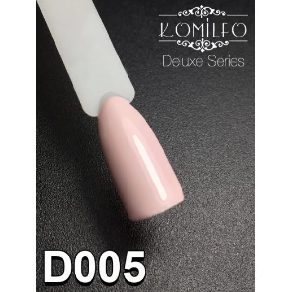 Gel polish D005 8 ml Komilfo Deluxe (light, creamy pink, enamel) Gel polish D005 8 ml Komilfo Deluxe (light, creamy pink, enamel)