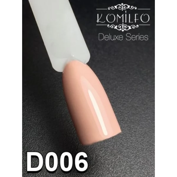 Gel polish D006 8 ml Komilfo Deluxe (nude, enamel) Gel polish D006 8 ml Komilfo Deluxe (nude, enamel)