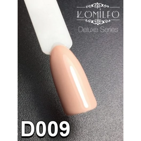 Gel polish D009 8 ml Komilfo Deluxe (nude, enamel)