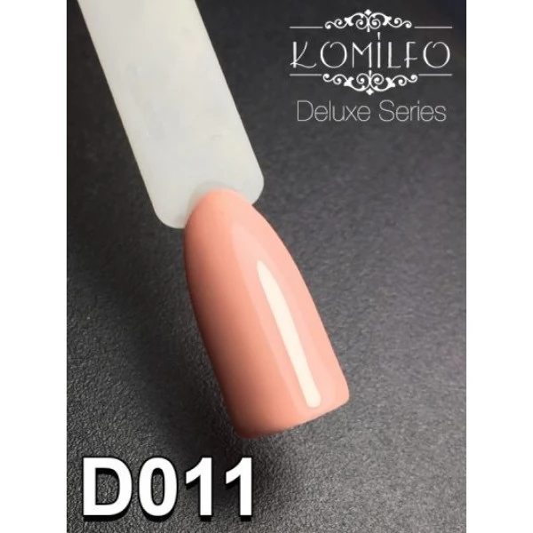 Gel polish D011 8 ml Komilfo Deluxe (light caramel, enamel) Gel polish D011 8 ml Komilfo Deluxe (light caramel, enamel)