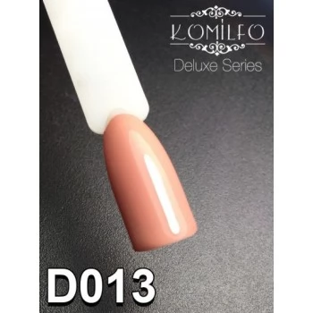 Gel polish D013 8 ml Komilfo Deluxe (beige and caramel, enamel)