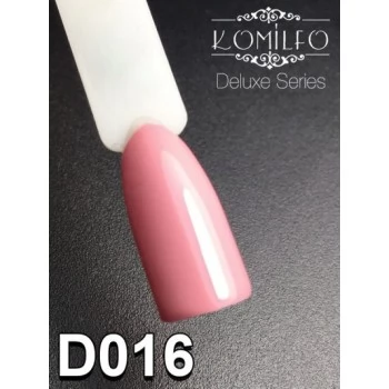 Gel polish D016 8 ml Komilfo Deluxe (pink sherbet, enamel)