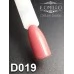 Gel polish D019 8 ml Komilfo Deluxe (salmon pink, enamel) Gel polish D019 8 ml Komilfo Deluxe (salmon pink, enamel)