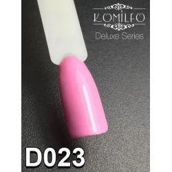 Gel polish D023 8 ml Komilfo Deluxe (pink carnation, enamel)