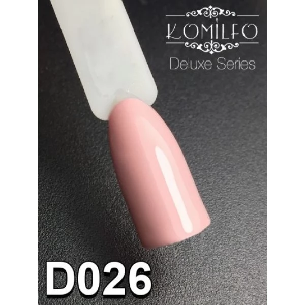 Gel polish D026 8 ml Komilfo Deluxe Gel polish D026 8 ml Komilfo Deluxe