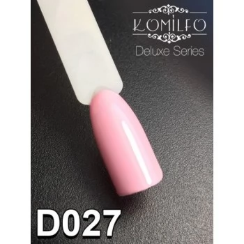 Gel polish D027 8 ml Komilfo Deluxe (light, lilac-pink, enamel)