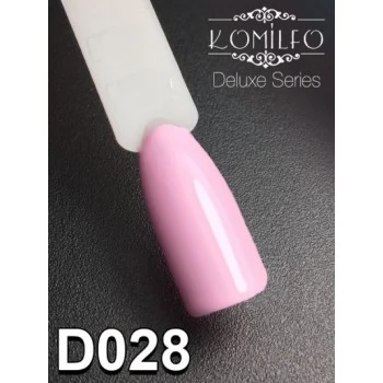 Gel polish D028 8 ml Komilfo Deluxe (delicate mauve, enamel)