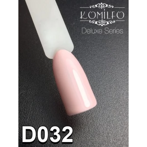 Gel polish D032 8 ml Komilfo Deluxe (creamy pink, enamel) Gel polish D032 8 ml Komilfo Deluxe (creamy pink, enamel)