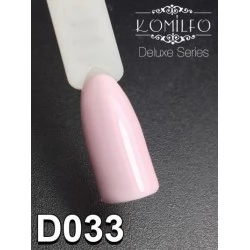 Gel polish D033 8 ml Komilfo Deluxe (light lilac-pink, enamel)