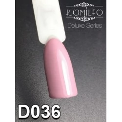 Gel polish D036 8 ml Komilfo Deluxe (light pink cocoa, enamel)