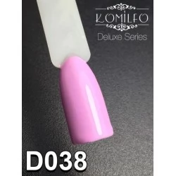 Gel polish D038 8 ml Komilfo Deluxe (bright lavender pink, enamel)