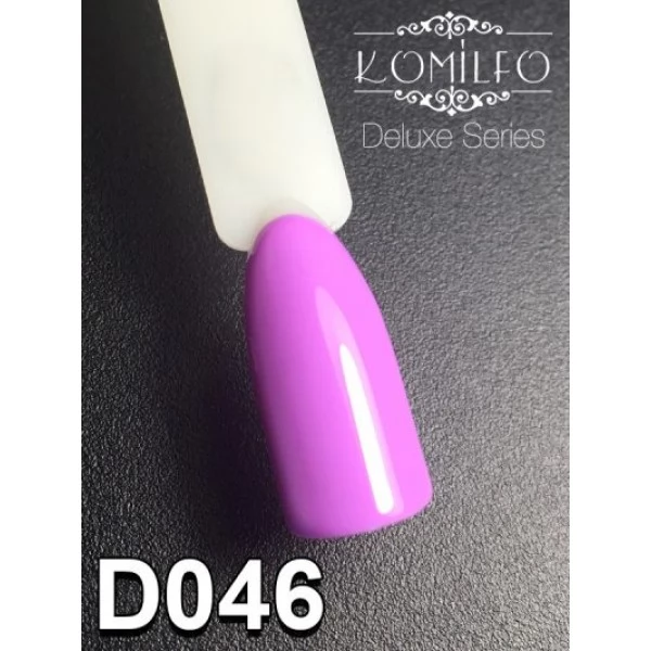 Gel polish D046 8 ml Komilfo Deluxe (lilac, enamel) Gel polish D046 8 ml Komilfo Deluxe (lilac, enamel)