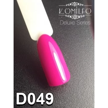 Gel polish D049 8 ml Komilfo Deluxe (pink magenta, enamel)