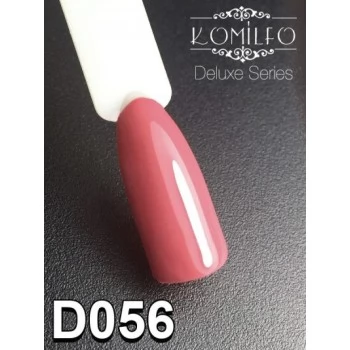 Gel polish D056 8 ml Komilfo Deluxe (dark coral pink, enamel)