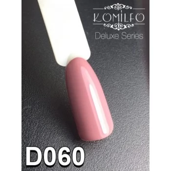 Gel polish D060 8 ml Komilfo Deluxe (dark cocoa, enamell)