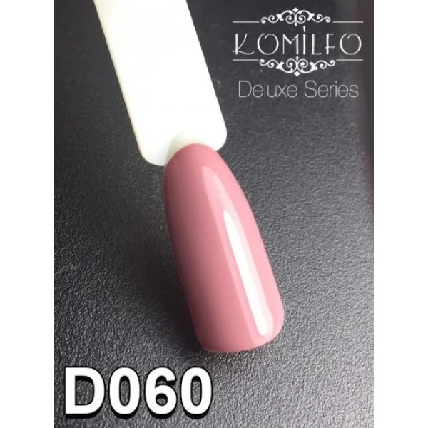 Gel polish D060 8 ml Komilfo Deluxe (dark cocoa, enamell) Gel polish D060 8 ml Komilfo Deluxe (dark cocoa, enamell)