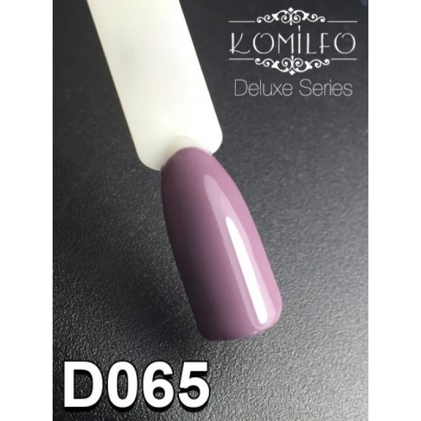Gel polish D065 8 ml Komilfo Deluxe (dark, gray-lilac, enamel) Gel polish D065 8 ml Komilfo Deluxe (dark, gray-lilac, enamel)